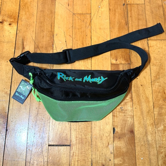 Bioworld | Accessories | Rick And Morty Fanny Pack | Poshmark